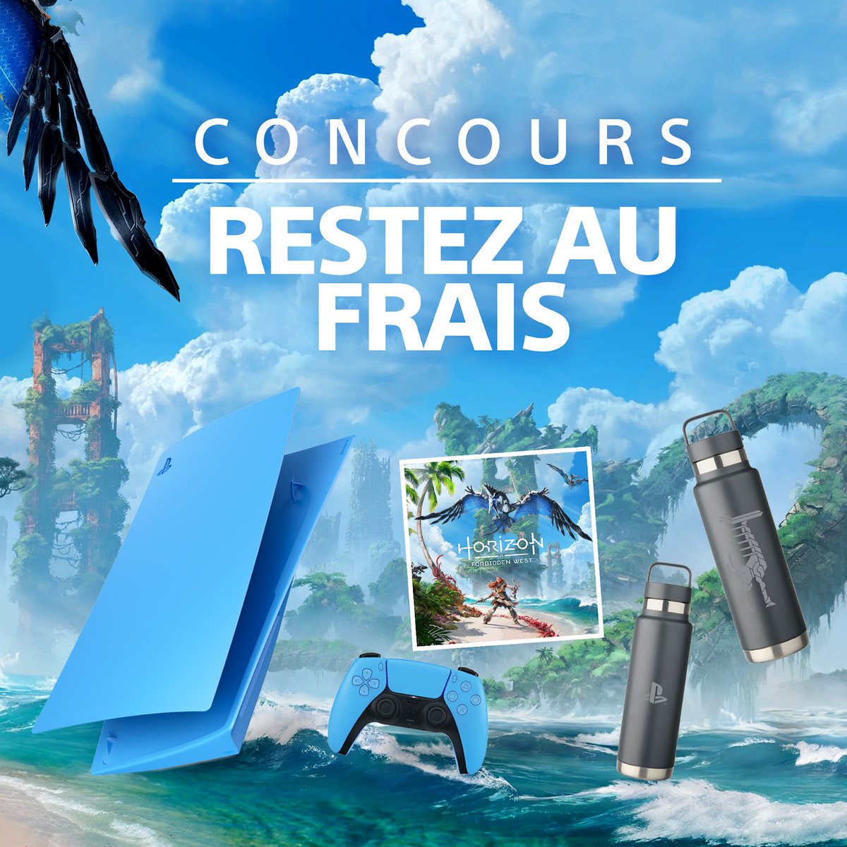 PlayStationFR's tweet image. C’est nous ou il fait chaud ? RT ce tweet et en bonus donnez nous vos techniques pour rester au frais quand vous jouez l’été.
