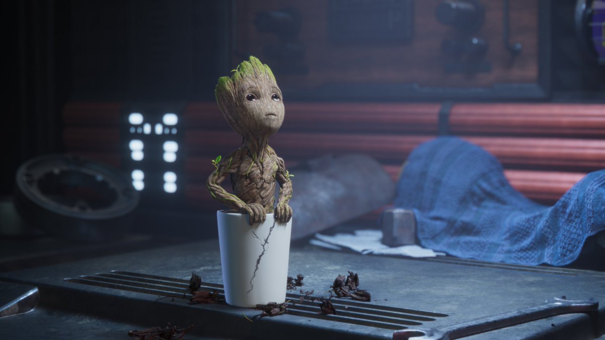 poco_tv's tweet photo. #Avance 
Llegan nuevas imágenes de #IAmGroot  la nueva serie de #DisneyPlus https://t.co/PS3qIUnx72