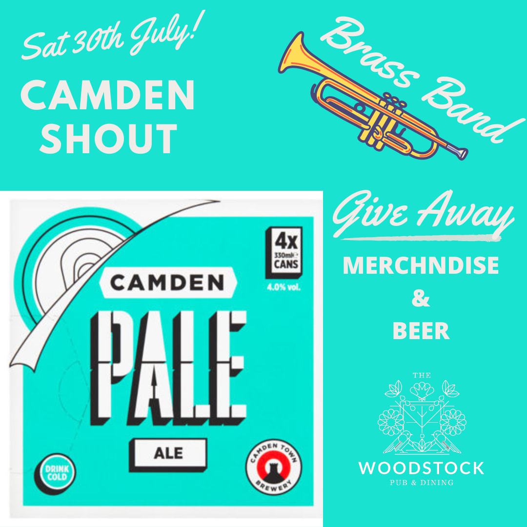 We’re here with beer Saturday 30th July from 4pm! Camden are taking to The Woodstock, to spread the good word about what we do at Camden in your pub, and get a few rounds in too Brass band Free Merch Free Beer thewoodstockarmsdidsbury.co.uk/onlinebookingf… #camdenhells #pub #manchester #didsbury