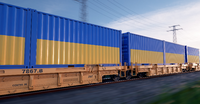 EU_Commission's tweet photo. Our proposal removes 🇷🇺 and 🇧🇾 from our Trans-European Transport Network maps. 

And extends 4 Corridors to the territory of 🇺🇦 and 🇲🇩—including the ports of Mariupol and Odesa.

This will improve connections for people, businesses and #FoodSecurity.