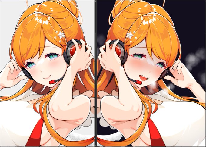 @AwaneMarie_oO お付き合いいただきありがとうございました…♡
(右はおまけの遊びなので製品にはなりません) 