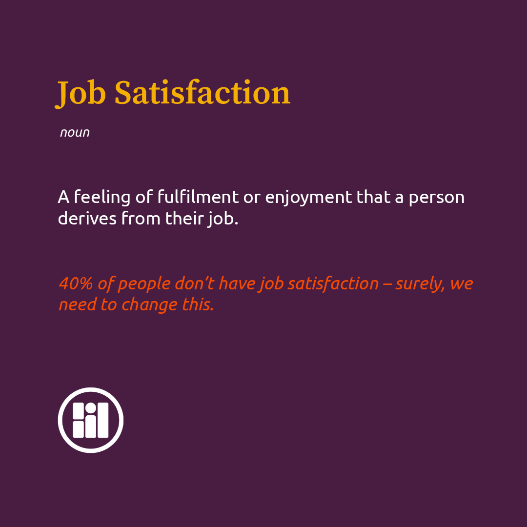Drive job satisfaction by matching people to the work they will enjoy and be good at.

Get in touch to find out how.

Because People Matter

#peoplefirst #futureofwork #mentalhealth  #HR #jobsatisfaction