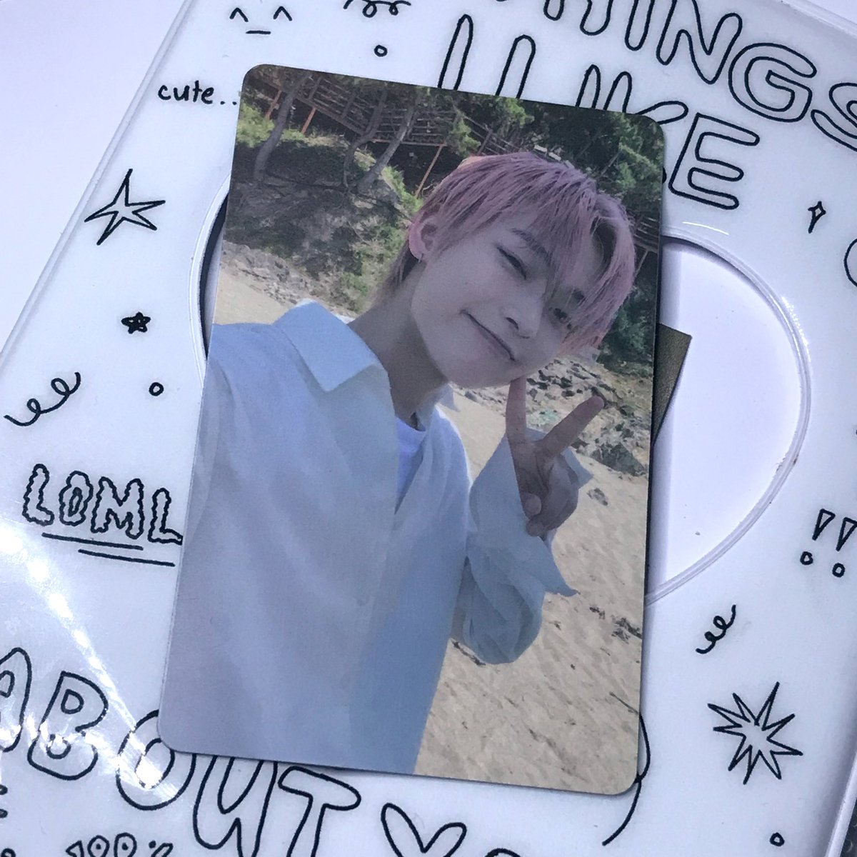 wtbshim's tweet photo. 🎠 wts lfb ph 

sunoo m2u r1 lucky draw 

₱ 350 ( payo only ) 

— mint condi 
— onhand ( free pf &amp; lsf ) 

# wts lfb sunoo peace d:d ld m2u ph https://t.co/ye3e5b2Cy7