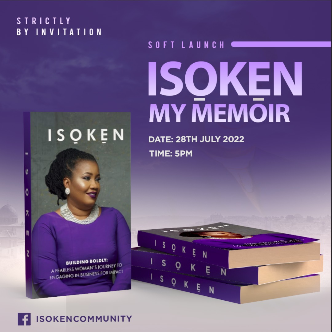 isokencommunity's tweet photo. It's finally here, the day we've all been waiting for. The launch of the book ISOKEN. You can join our livestream on facebook @isokencommunity by 5pm, WAT today.
You can also pre-order the book when you click on the link in the bio.
See you there!
#isoken #isokencommunity https://t.co/dHE2pbQayc
