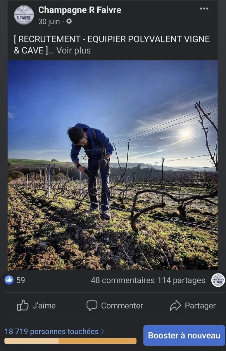 Annonce d'emploi pour une proposition de CDI.
En recherche depuis Novembre 2021.
Annonce vue plus de 15000 fois,  repartagé plus de 100 fois = 1 candidat serieux !
On fait comment pour recruter en france Mr <a href="/EmmanuelMacron/">Emmanuel Macron</a> <a href="/wizifarm/">WiziFarm</a> <a href="/olivierdussopt/">Olivier Dussopt</a> <a href="/MFesneau/">Marc Fesneau</a> <a href="/Jbvervy/">Jean-Baptiste Vervy</a>