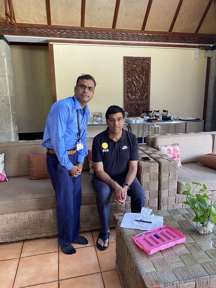 vishy64theking's tweet photo. A big thanks to Medall for getting our medical protocols ahead of the opening ceremony. They did at a record speed so that our chess players reach on time. Vanakamchennaichess #chennaichess2022 https://t.co/Exob6aPY0p