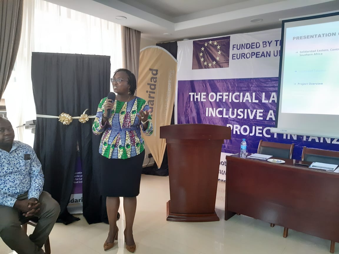 SolidaridadECA's tweet photo. #HappenigNow
‘Promoting a Competitive, Inclusive and Sustainable #Leather Sector in #Tanzania and #Zimbabwe' project aims to promote #green innovative solutions in the sector to stimulate #jobcreation, reduce the environmental impact of leather processing &amp; create #market linkage https://t.co/KvTr1tREDI