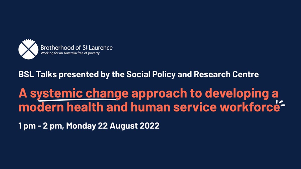 VOCEDplus (@vocedplus) on Twitter photo BSL Talks <a href="/Brotherhoodinfo/">Brotherhood of St. Laurence</a> webinar👉A systemic change approach to developing a modern health and human service workforce
Join
▪️<a href="/borlagdanj/">Joseph Borlagdan</a>
▪️<a href="/KiraVClarke/">Kira Clarke</a>
▪️John Buchanan - <a href="/Sydney_Uni/">University of Sydney</a>
▪️<a href="/jodi_n_schmidt/">Jodi Schmidt</a> - <a href="/HSSOAus/">Human Services Skills Organisation (HSSO)</a>
▪️Damian Oliver - @NSC_Aus
trybooking.com/events/landing… BSL Talks <a href="/Brotherhoodinfo/">Brotherhood of St. Laurence</a> webinar👉A systemic change approach to developing a modern health and human service workforce
Join
▪️<a href="/borlagdanj/">Joseph Borlagdan</a>
▪️<a href="/KiraVClarke/">Kira Clarke</a>
▪️John Buchanan - <a href="/Sydney_Uni/">University of Sydney</a>
▪️<a href="/jodi_n_schmidt/">Jodi Schmidt</a> - <a href="/HSSOAus/">Human Services Skills Organisation (HSSO)</a>
▪️Damian Oliver - @NSC_Aus
trybooking.com/events/landing…
