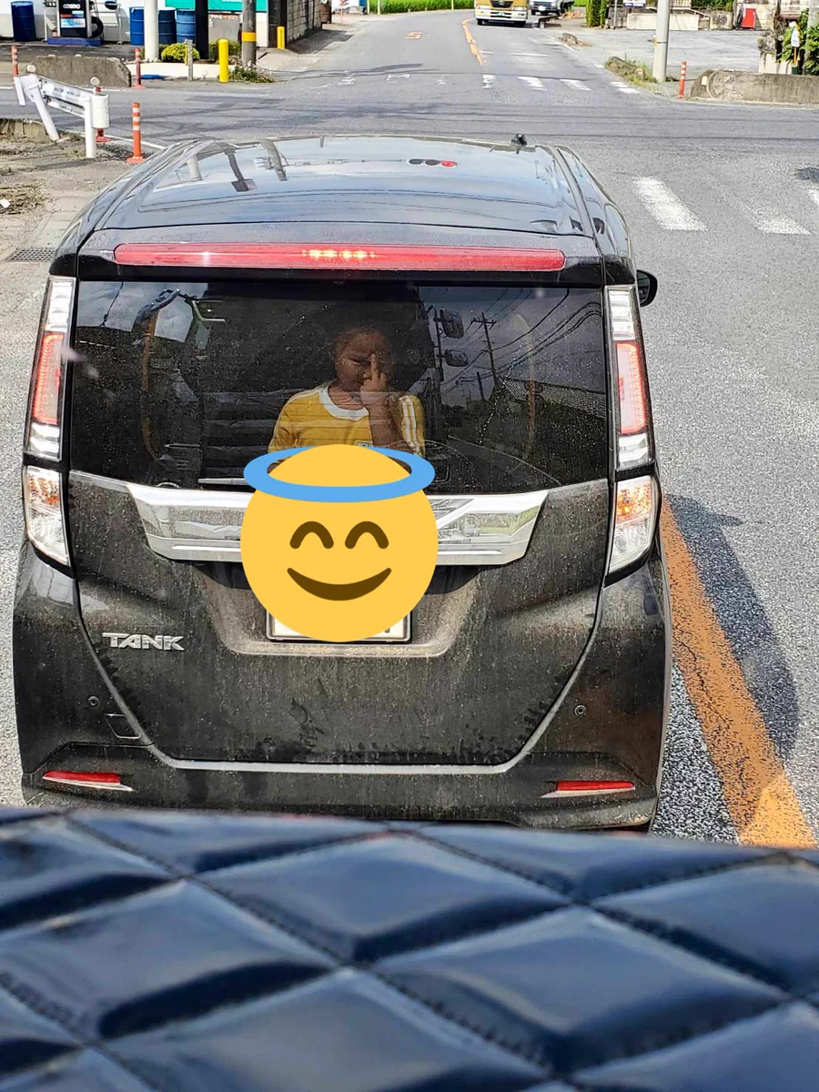 新種の『煽り』運転！？ｗｗ運転中、煽ってきたのはなんと子供だった