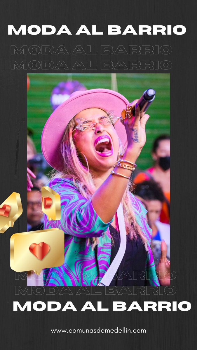 ComunasMed's tweet image. #ModaAlBarrio  🚀
#Mujer✅
#Barrio✅
#innovacion ✅
#Moda✅
#Desarrollo✅
#medellin #comunas #medellinrural #corregimientos #feriadeflormedellin2022  @alcaldiademed 🏵🌺🌻🌼