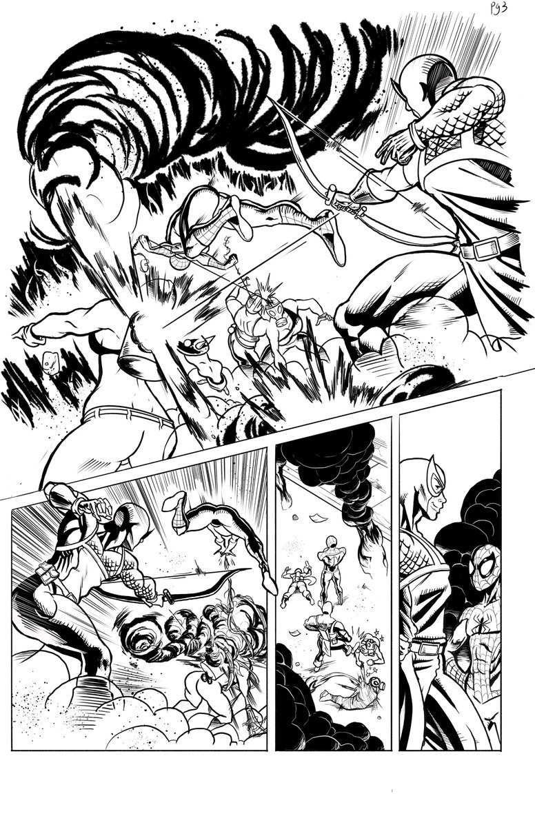 MikeJCart's tweet image. First post here, so let's make it a banger! My goal is to hopefully one day work for the big 7 publishers! I'd love any feedback you guys may have! Plus if you can share (especially with any editors) it would really help me out!
#SpiderMan #Hawkeye #comics #Marvel