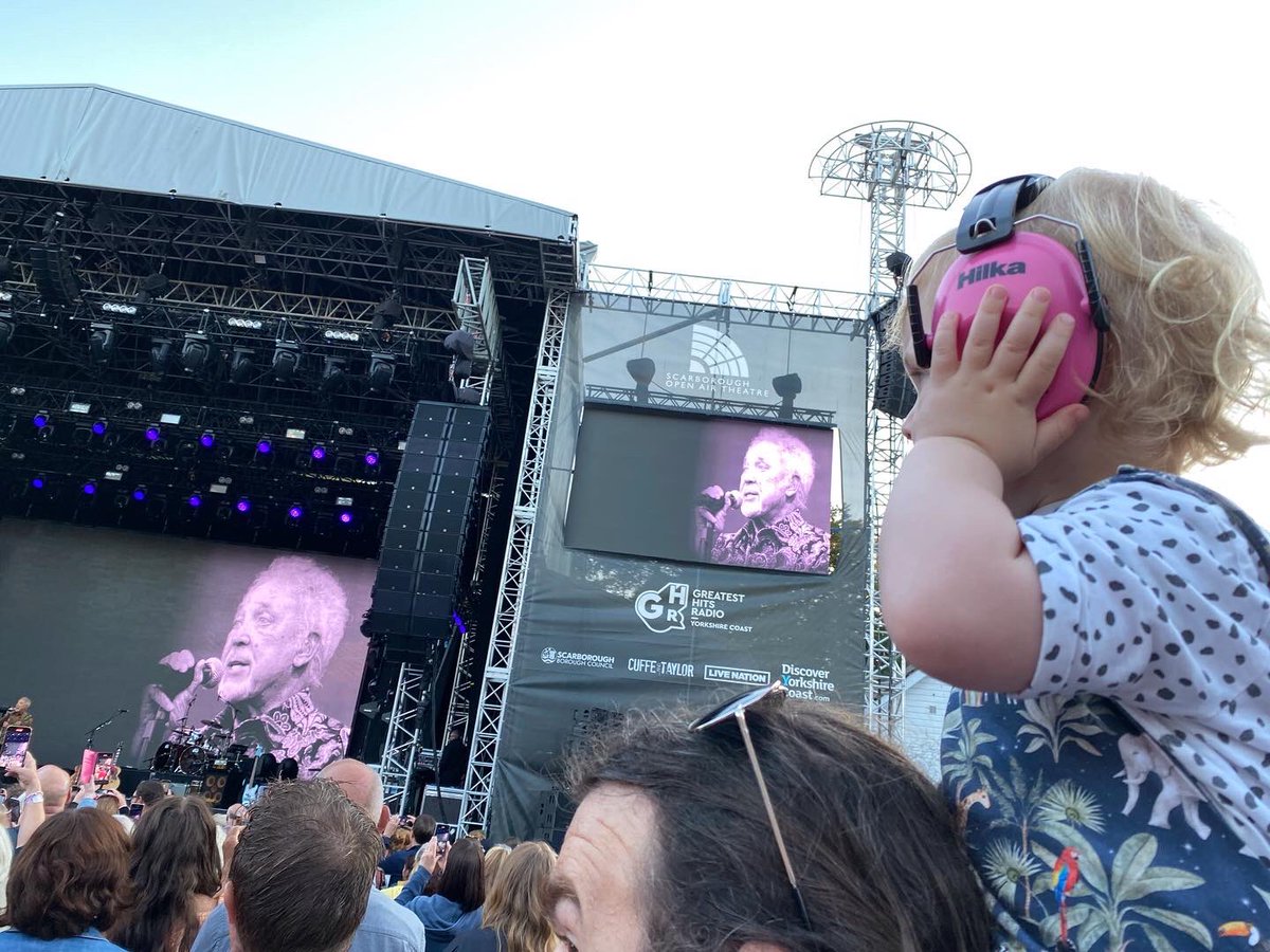 MrsDodsworth's tweet photo. @RealSirTomJones We brought out little boy Reuben and he loved it! He has loved your music from when he was a baby so it was fitting that we saw you for his first gig at aged 2! https://t.co/F7a4Y69nCO