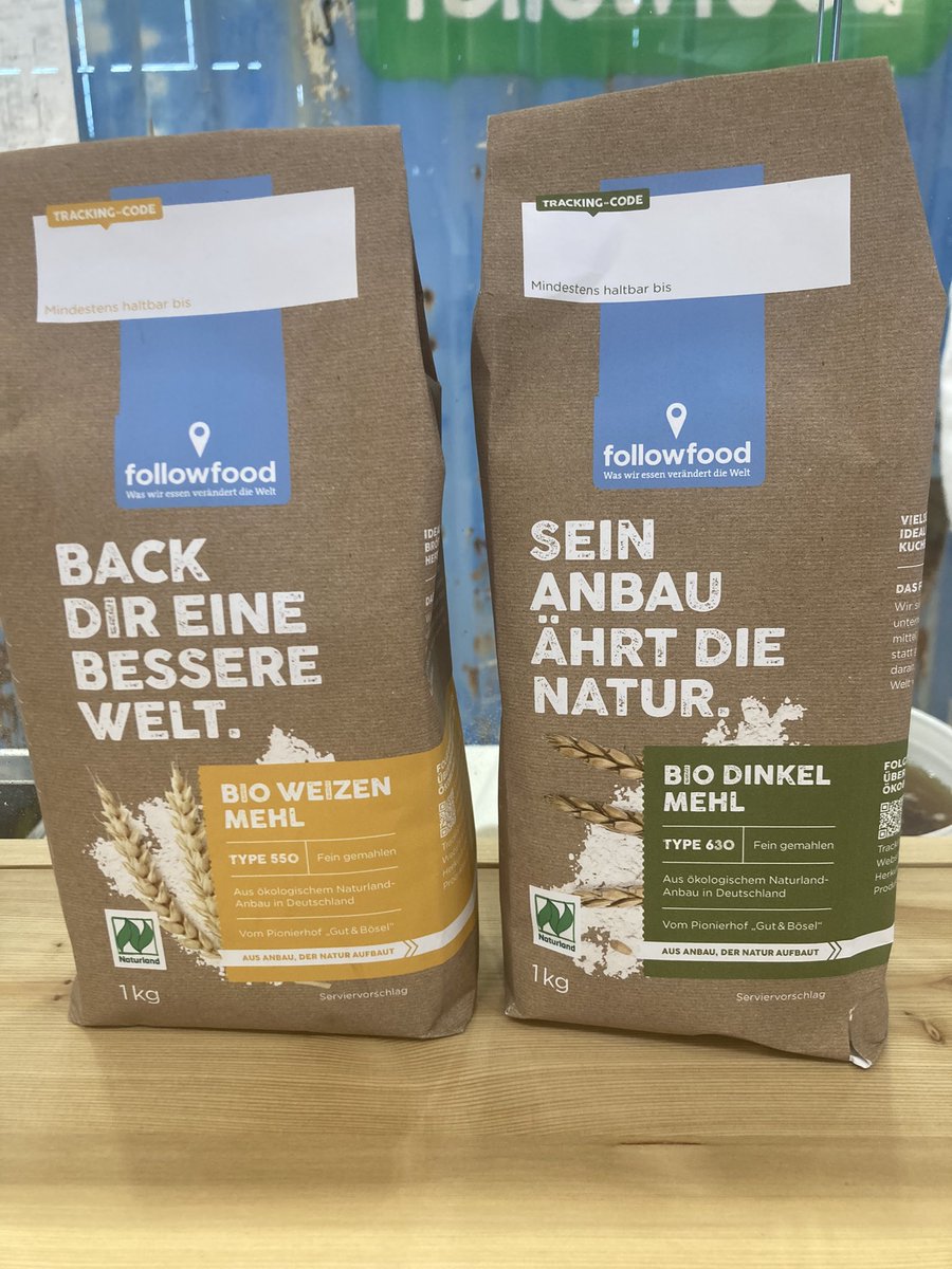 Wir freuen uns über die ersten Produkte aus unseren Kooperationen und #regenerativer #Landwirtschaft <a href="/BenediktBoesel/">Benedikt Bösel</a> <a href="/BioFachVivaness/">BIOFACH VIVANESS</a>