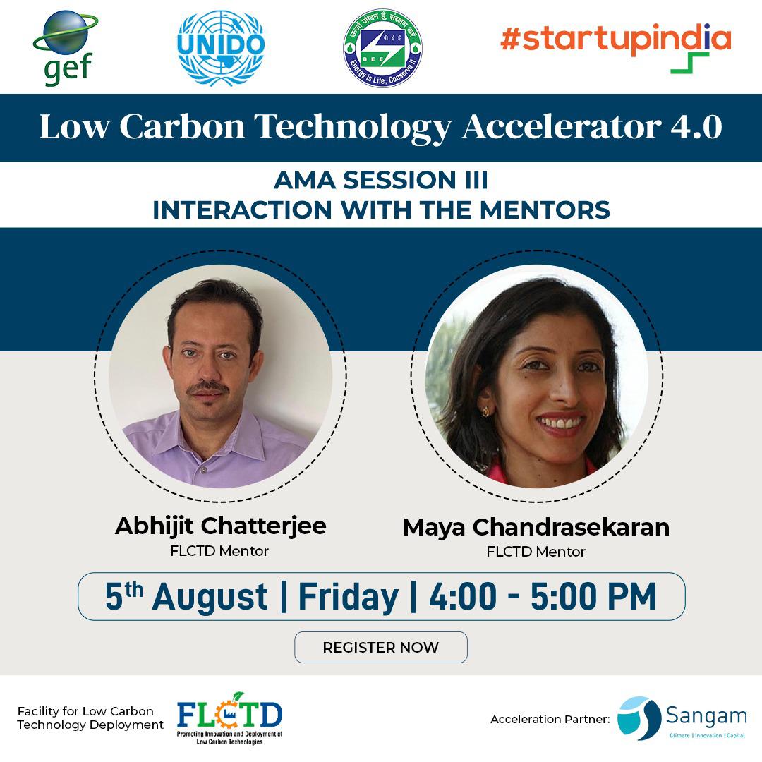sangamvc's tweet photo. Here is your chance to interact with the mentors of #FLCTDAccelerator4.
Our #mentors are the backbone of this program. Join us as we interact with our mentors on 5th August.
Register Here: https://t.co/ci4QWg27UP
#mentorshipsupport #FLCTD4 #lowcarbontechnology #startups https://t.co/wDdhJhxJs5