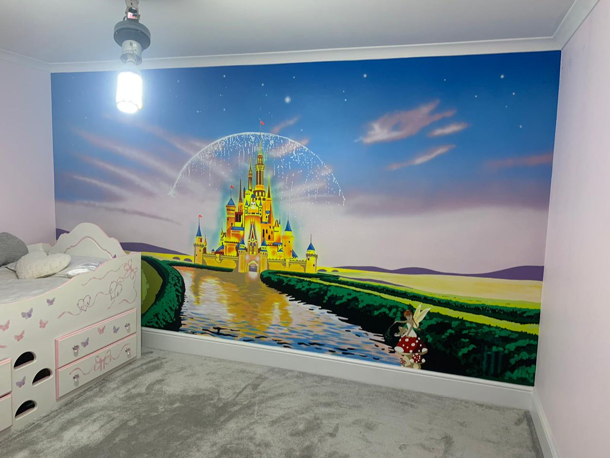 Creativemuraluk's tweet photo. Disney Castle - £1200 (within south Yorkshire)
This job was originally commissioned by a family who contacted us via LinkedIn.
Any Questions, please send us a message.
https://t.co/4wJuq16sDt
#Disney  #disneycastle #Fairy  #Mushroom  #johnstones #tesa #creative #murals #portraits https://t.co/2yToKtw41e