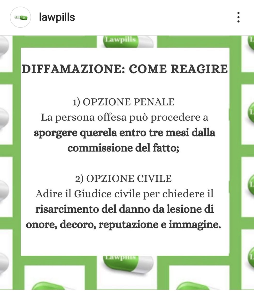 roselili00's tweet photo. i nostri grandi avvocati ci ricordano quello che prevede la la legge e x qualcuno passa la voglia si spavalderia e arroganza su cose NN VERE visto che di prove nn esistono, e di usare nomignoli x diffamare
La diffida non è cosa da poco #jeru #diffide https://t.co/uwCzr5ekik