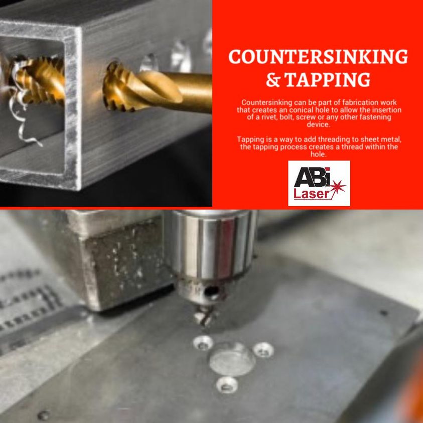 ABILASERUK's tweet image. ABI can offer extra operations to your processing needs.
If you would like to discuss any projects you have, Get Intouch today and our dedicated team will help you each step of the way. Email: Sales@ABILaser.com
#team #email #Countersinking #tapping #lasercutting #engineering