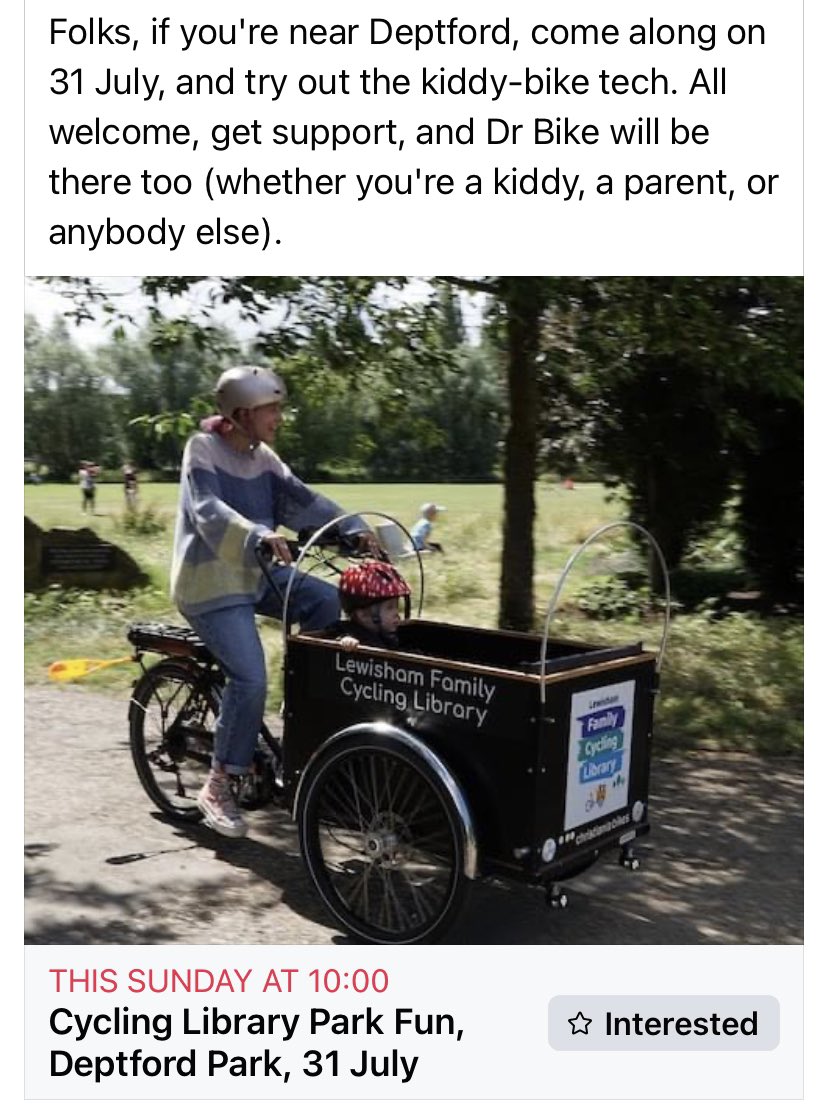 Deptford Park this Sunday 💪🏽