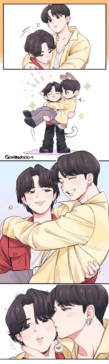 #kookmin
#jikook 
我看他们两个互相都觉得对方可爱到爆🍻🍻🍻 