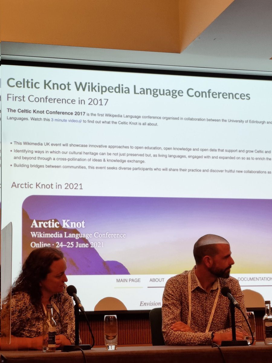 Small minority languages on Wikipedia, feeling isolated? Join the Celtic Knot wikipedia language conference, a collaboration between the university of Edinburgh and wikimedia UK focusing on supporting Celtic and indigenous languages