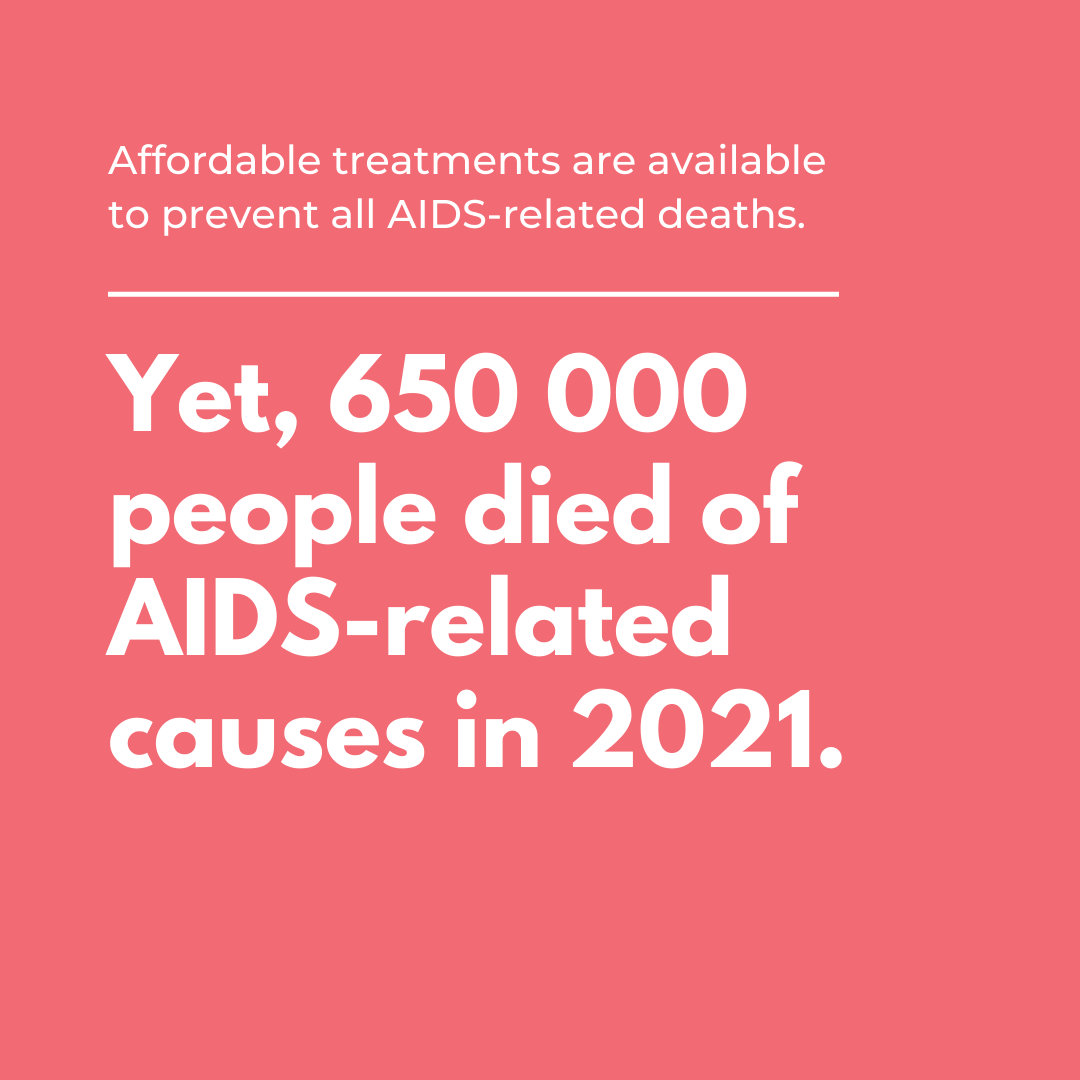 UNAIDS's tweet photo. Treatment helps people living with HIV live long, healthy lives and stops the transmission of HIV to their sexual partners.

Everyone must have access.