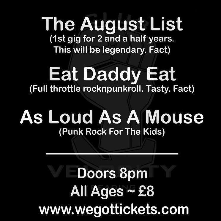 The August List tweet media