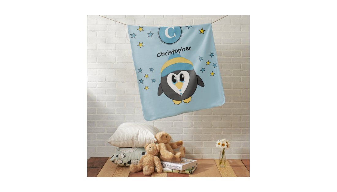 LynnroseDesign's tweet photo. https://t.co/tvCSbmNhql #penguin #babyblanket #gift #zazzle https://t.co/BkTuNjpx6U