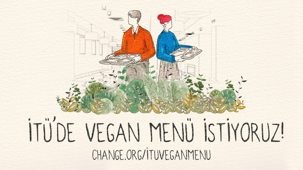 ChangeTR's tweet photo. İstanbul Teknik Üniversitesi Vegan Topluluğu, aylardır beslenme hakkı için mücadele veriyor!

Kampanya yürütücüleri, @TvdOrgTr desteğiyle rektörlüğün görevini yerine getirmesi için Kamu Denetçiliği Kurumu’na başvurdu.

Kampanyayı imzala ve paylaş:
✍️ https://t.co/pFDfODj4lV https://t.co/z9v4BTYNQS