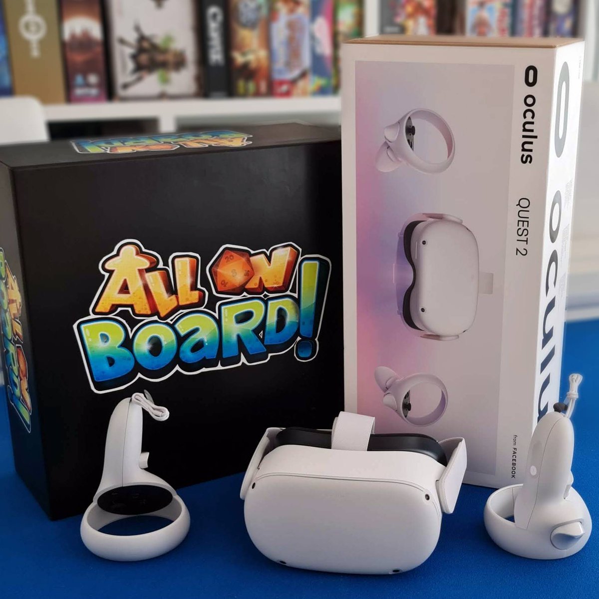 🚨Attention all @BlasphemousGame and #thelastdoor fans on Twitter! We're giving away🎁3x Meta Quest 2 headsets to celebrate our newest project, @AllOnBoardVR (currently on #kickstarter). Here's how to participate🏆gleam.io/O3SOs/meta-que…