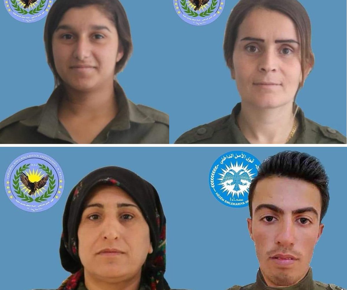 KurdistanAu's tweet photo. ROJAVA. Un drone turc a massacré 4 combattants kurdes au sud d'Ain Issa 
https://t.co/BpdNtU2HDp SYRIE / ROJAVA - Un drone turc a massacré quatre membres des forces de sécurité intérieure (kurde: Asayish) ce matin en ciblant un véhicule transportant au sud d'Ain Issa. Les vic... https://t.co/W3zHWEFaMY
