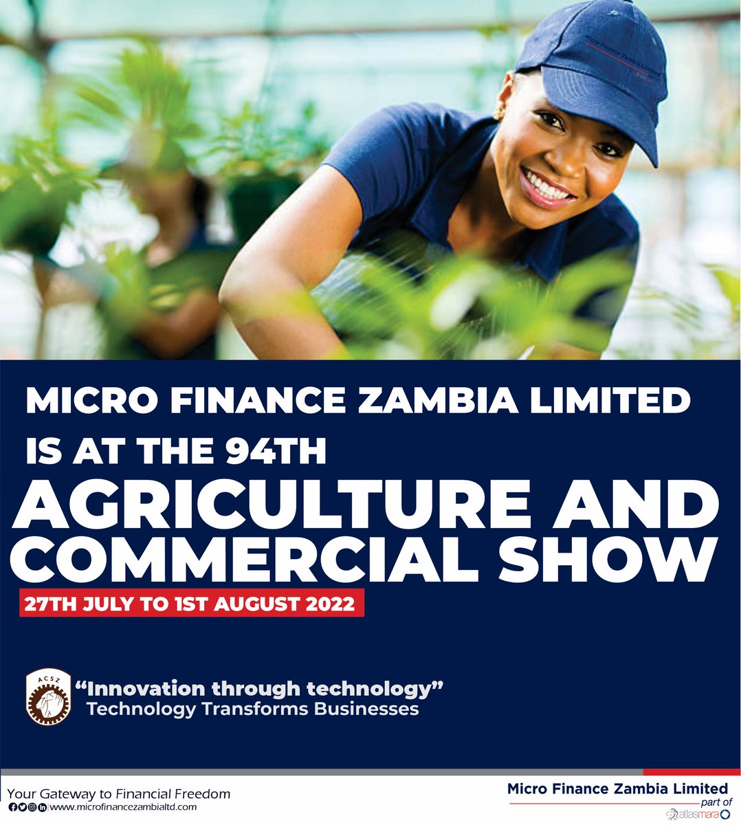 MfZltd's tweet photo. Its that time of the year when we celebrate the successes in our agricultural sector.

Join on as as we celebrate our farmers this year by visiting our stand in the show grounds. We are on stand #B4 opposite American dome

#yourgatewaytofinancialfreedom https://t.co/wN1gZcWtTV