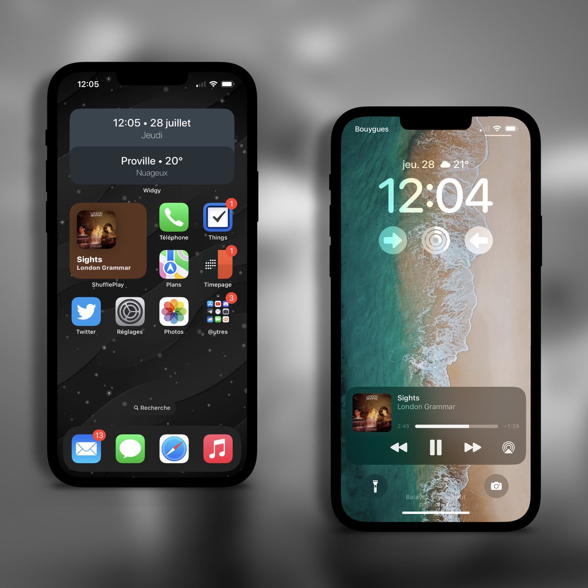 Zooropalg's tweet image. #iOS16Beta4 #iPhone13