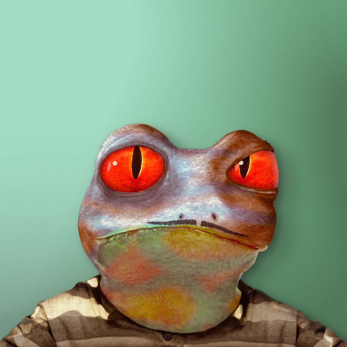 SlowFrug's tweet photo. @Frogland_io Ribbit! Ribbit! https://t.co/85jjnXh4B2