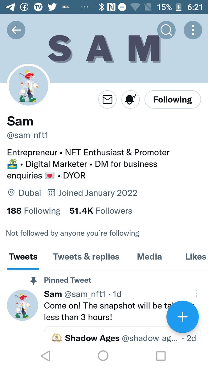GilbeauLee's tweet photo. @sam_nft1 https://t.co/jzA3RbTtJH