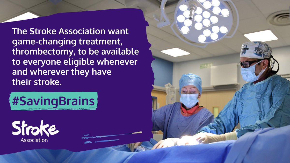 Today, we've launched our #SavingBrains campaign, pushing for universal access to thrombectomy stroke treatment for all patients who need it. Read our report and recommendations here bit.ly/3S53gJH