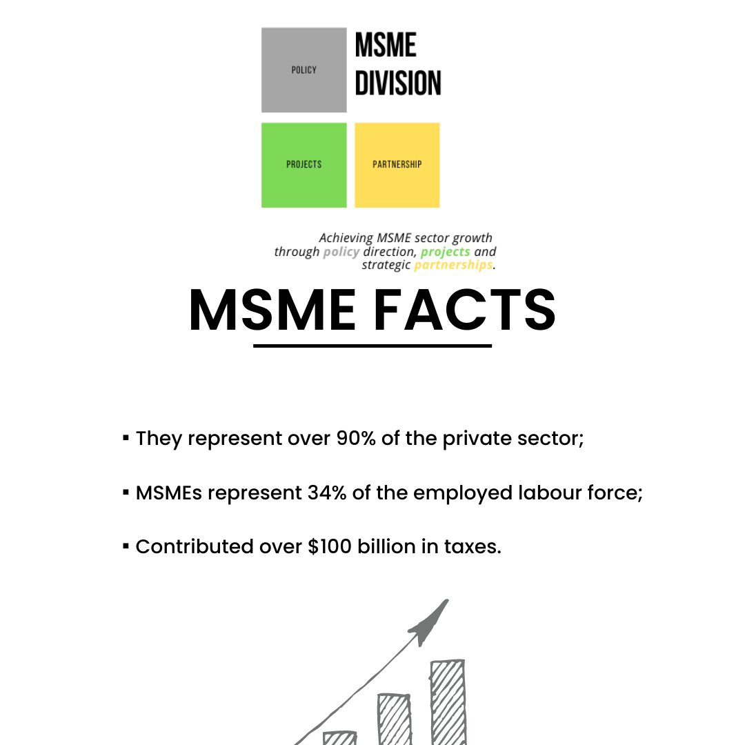 Micro, small and medium-sized enterprises (MSMEs) are important drivers of economic growth, equity in income distribution and sustained economic and social development in Jamaica.

Here are so important MSME facts in Jamaica 👇: