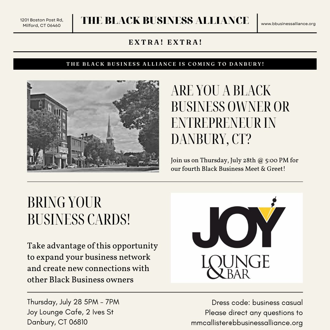 CTBBAOrg's tweet image. Join us tonight! Register at bbusinessalliance.org/events/upcomin…