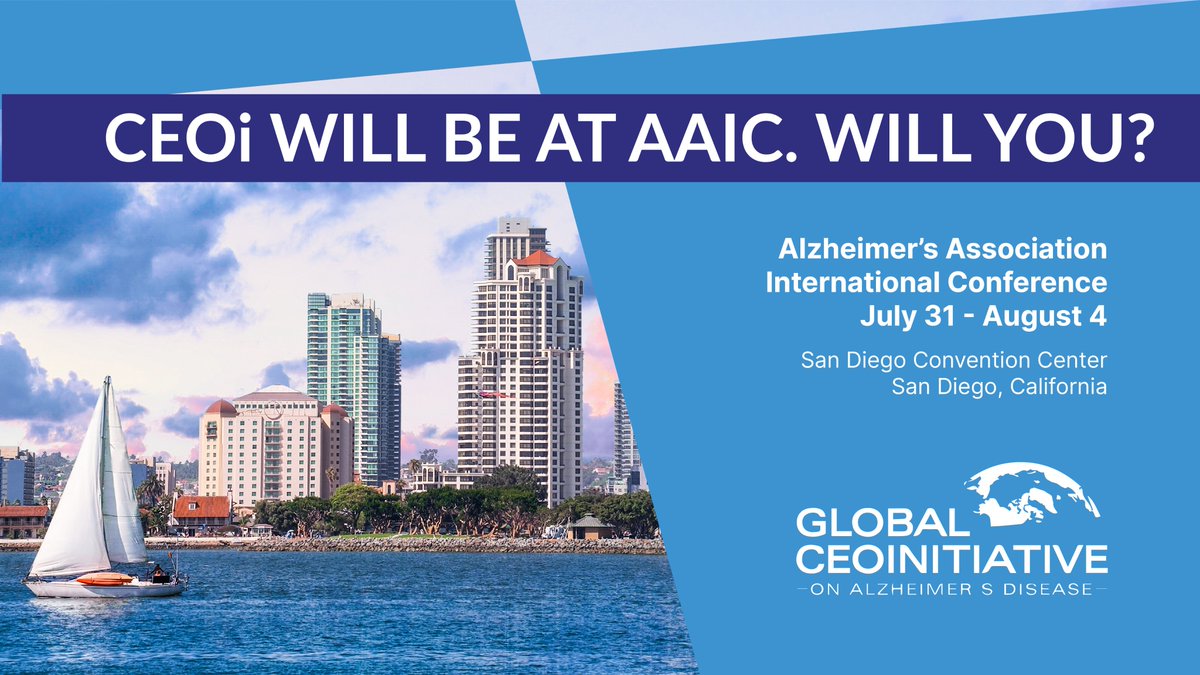 CEOi will be at #AAIC22! This year, CEOi will host a lunch to meet with our member organizations and connect about their incredible work in the fight against #Alzheimers. Follow along here as we post updates from July 31st to August 4th!