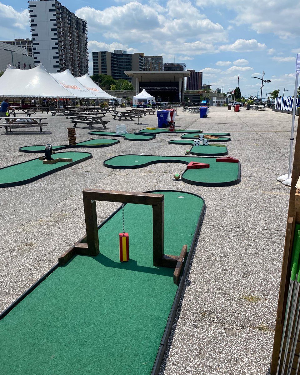 party_putt's tweet photo. Can-Am Games opening ceremonies ⛳️ https://t.co/SLm3QBKBNL