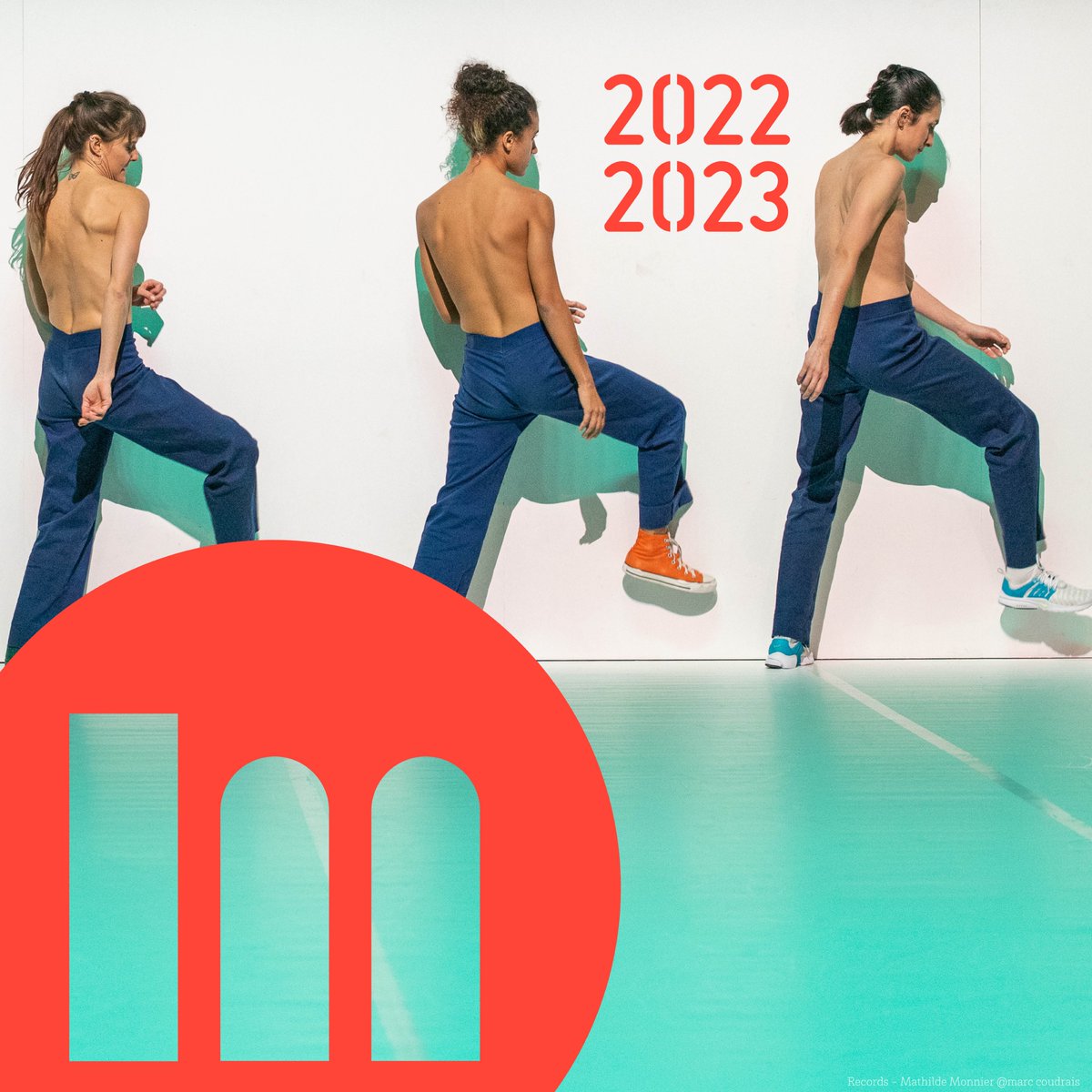 [22/23]
Nouvelle saison = nouveau visuel ! 
&gt; toute la programmation est en ligne sur lamanufacture-cdcn.org
&gt; billetterie.lamanufacture-cdcn.org 
en attendant la nouvelle brochure... on vous donne un peu de couleur &lt;3
Bel été !

©MarcCoudrais
Records, Mathilde Monnier
#lamanufacturecdcn