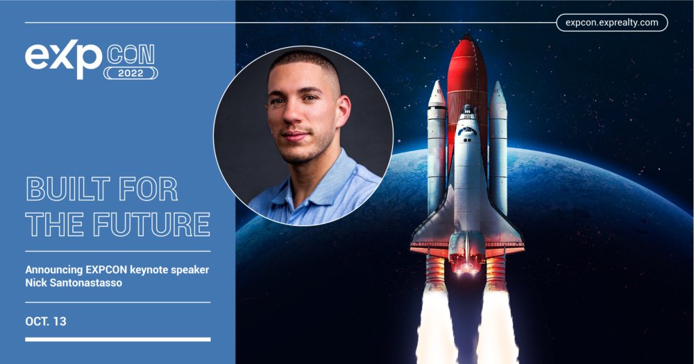 eXp Realty (@exprealty) on Twitter photo #EXPCON2022 Keynote Speaker Announced!🎤
An inspiration to millions around the world, a man who doesn't know limits and lives by the motto, “it’s not can’t, it’s how.”
Our first keynote speaker is Nick Santonastasso👏
Register: bit.ly/3P6tzxp
#eXpProud #EXPCON2022 Keynote Speaker Announced!🎤
An inspiration to millions around the world, a man who doesn't know limits and lives by the motto, “it’s not can’t, it’s how.”
Our first keynote speaker is Nick Santonastasso👏
Register: bit.ly/3P6tzxp
#eXpProud
