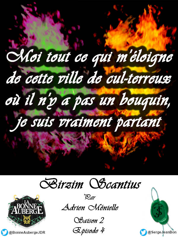 SergeJeanBon's tweet photo. Brèves de Comptoir à La Bonne Auberge
n°18
En attendant l'arrivée de la Saison 3 de #LaBonneAuberge, le médaillon du #Concursum nous livre quelques extraits de conversations captés lors des aventures de la #CompagnieDuBaluchon
@BonneAubergeJDR #LBA #LBACommunity #DnD #JDR https://t.co/mTh4r1AAX9