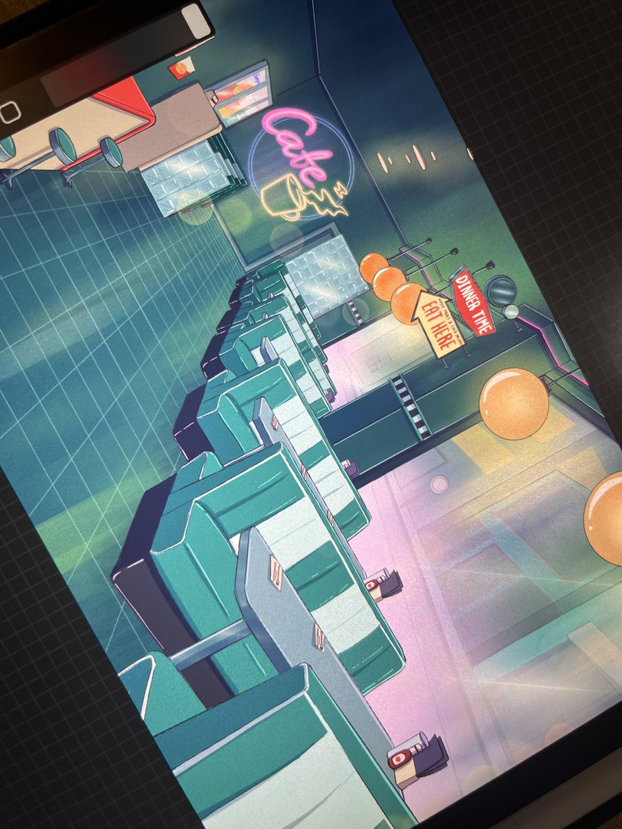 ได้ลองลงแสงเงาแบบใหม่แบบสับแบบอะนิเมะ90s ชอบมากกกกกกกกกกกกกกกก