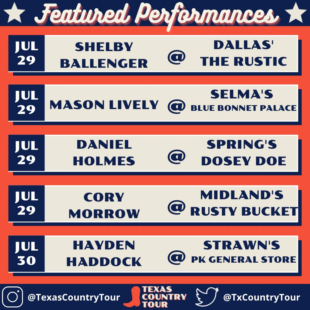 Texas Country Tour tweet media