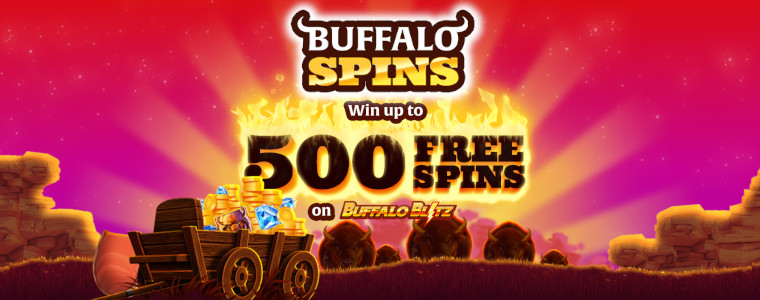 &#129452;BUFFALO SPINS: WIN UP TO 500 FREE SPINS AT EXCITING NEW JUMPMAN CASINO!