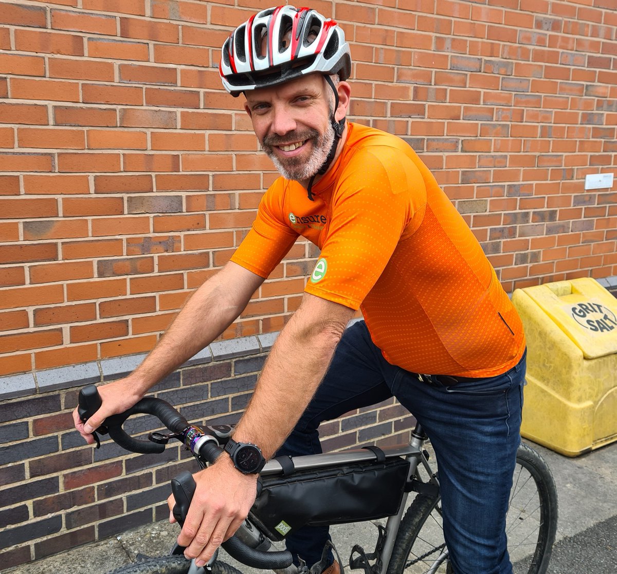 #ThankYouThursday going out to our very own trustee Adi this week!🧡 Adi completed his Lands End to John O'Groats cycling challenge this month and raised a whopping £1595 supporting local children and young people's #MentalHealth!💪 #Charity #Support #Fundraise #Cycling