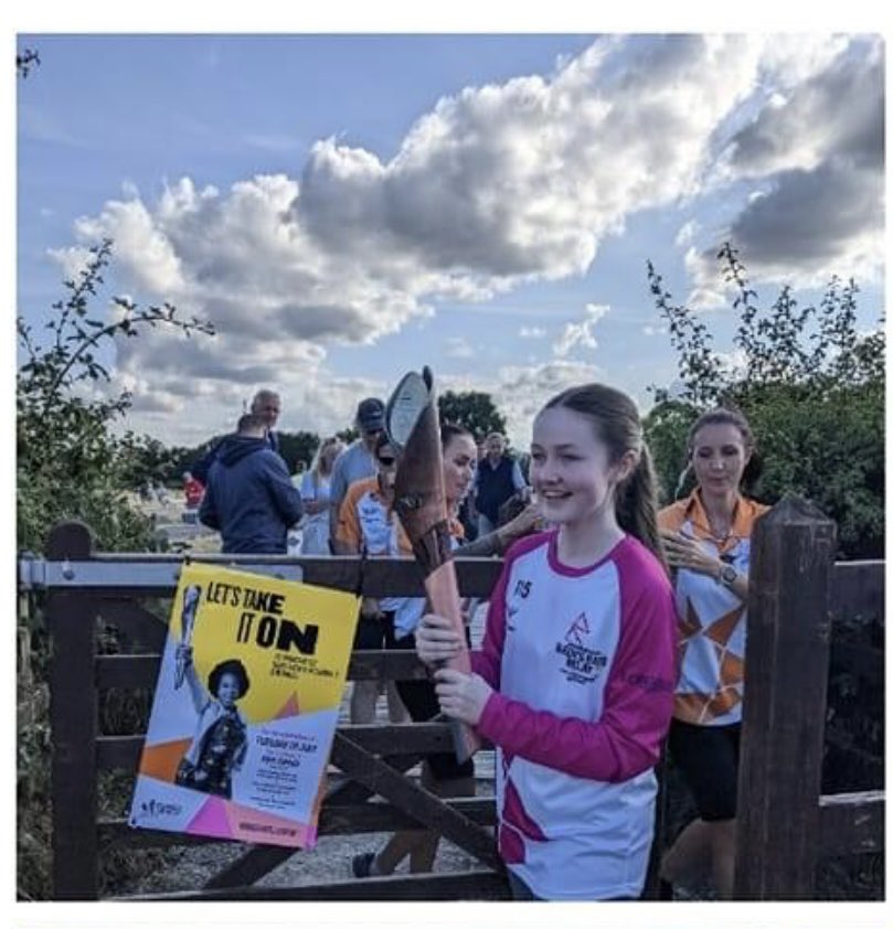 🤩 Our very own Aoife! We are so proud of you! Commonwealth games baton bearer 2022 🤩