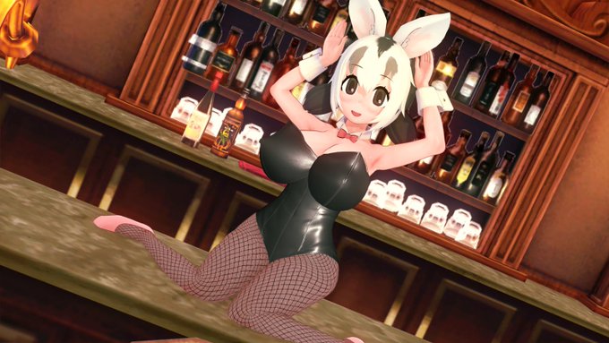 バニーガール シロミミオポッサムちゃん 