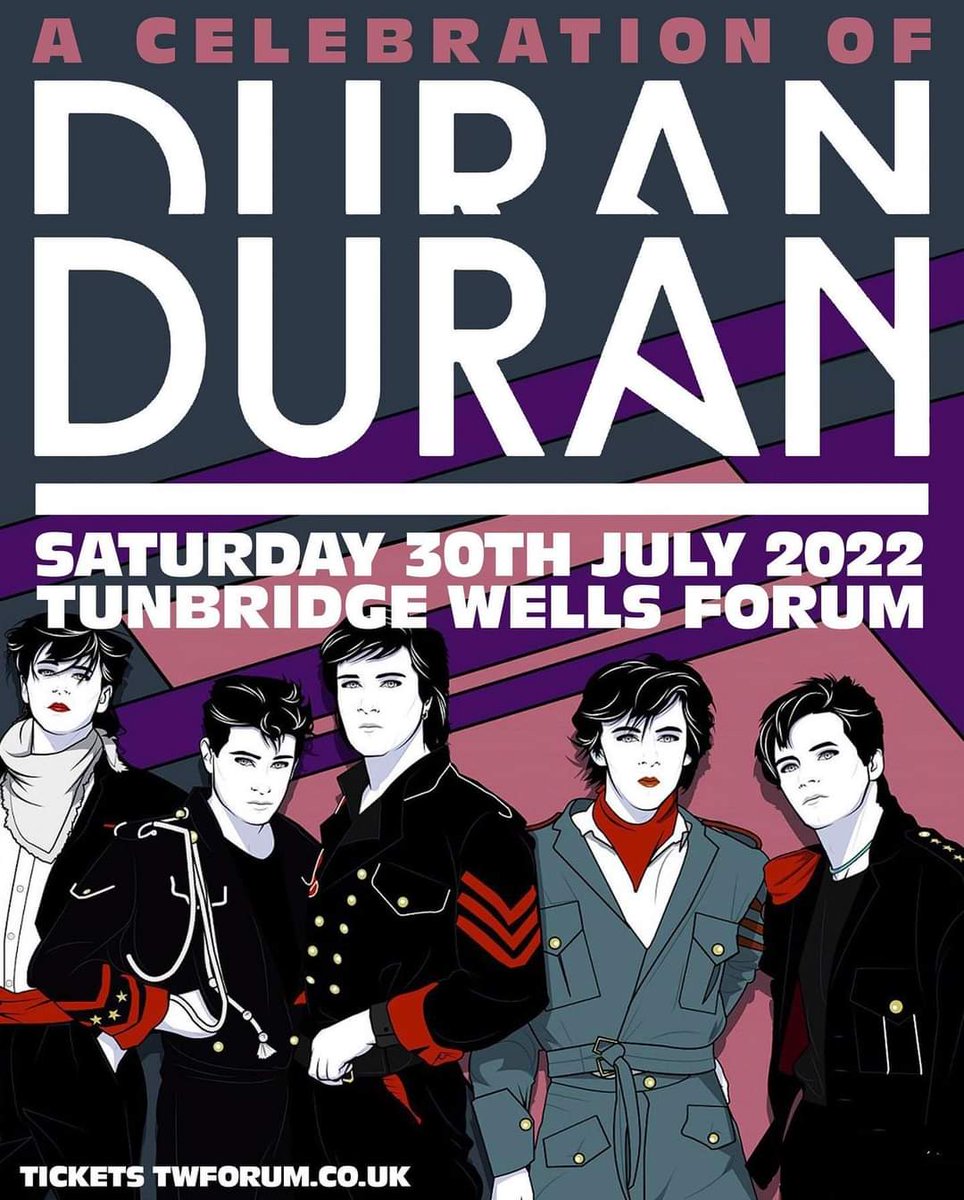 This weekend DURAN are back at <a href="/twforum/">tunbridgewellsforum</a> look forward to seeing you there.