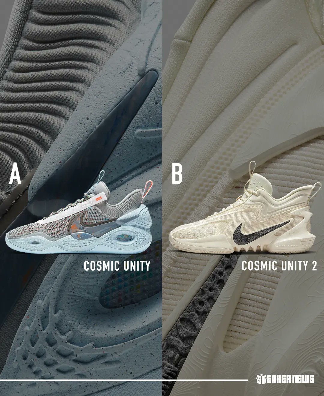 Sneaker News on Twitter: "Which version is better: Cosmic Unity or Cosmic  Unity 2? https://t.co/j4sKMqzUVS" / Twitter
